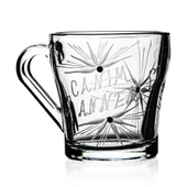 DECOCIA Kişiye Özel Cam kupa 205CC İsimli ve Yazı Kişiselleştirilebilir El İşlemesi thumbnail 2