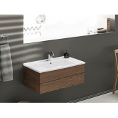 Cerastyle Turkuaz Arte Etajerli Lavabo 65 Cm - 2