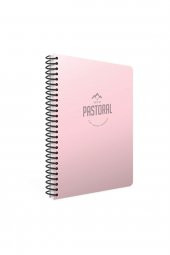 96 Yaprak Çizgisiz Spiralli Düz Defter 17*24 cm - 1