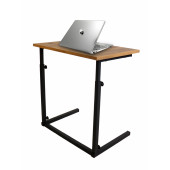 AHM  Metal Ayaklı Laptop Sehpası Kahvaltı Masası Çalışma Sehpası CEVİZ - 4