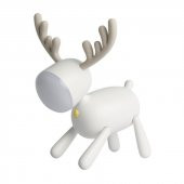 Geyik Tasarımlı USB Şarj Edilebilir 2 Kademeli Ayarlanabilir LED Gece Lambası - 1