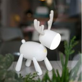 Geyik Tasarımlı USB Şarj Edilebilir 2 Kademeli Ayarlanabilir LED Gece Lambası - 3