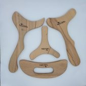 Ahşap Graston Madero Terapi ve Selülit 4lü Masaj Aleti Seti thumbnail 1