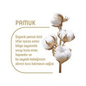 Pure Baby Organik Pamuklu Bebek Bezi 1 Beden Yenidogan 64*2 128 Adet - 3