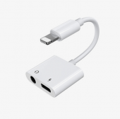 Joyroom S-Y105 2A 18W Lightning to 3.5mm Ses Dönüştürücü (Beyaz) - 1
