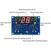12V DİJİTAL TERMOSTAT W1401 SERİSİ AKVARYUM KULUÇKA MAKİNESİ BUZDOLABI DERİNDONDURUCU - 6
