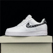 Nike Air Force 1 07 -Siyah Desenli Günlük Spor Ayakkabı DH4406-105 - 3