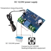 12V DİJİTAL TERMOSTAT W1401 SERİSİ AKVARYUM KULUÇKA MAKİNESİ BUZDOLABI DERİNDONDURUCU - 7