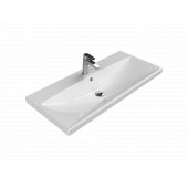 Turkuaz Seramik Cerastyle Elite Serisi 100 x 45 Cm Etajerli Lavabo - 1