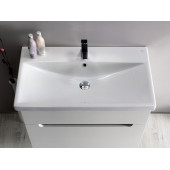 Turkuaz Seramik Cerastyle Elite Serisi 100 x 45 Cm Etajerli Lavabo - 3