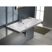 Turkuaz Seramik Cerastyle Elite Serisi 100 x 45 Cm Etajerli Lavabo - 4