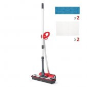 Polti Moppy Red Kablosuz Buharlı Paspas, Kırmızı - 1