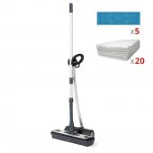 Polti Moppy White Premium Kablosuz Buharlı Paspas, Beyaz - 1