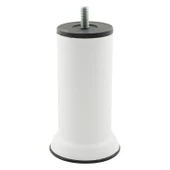 12 Cm Mobilya Kanepe Baza Yatak Koltuk Çekyat Yükseltme Destek Metal Ayağı M8 Beyaz Ayakları - 7