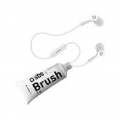 SBS 13052 TEINEARYL BRUSH MİKROFONLU 3,5 MM JACKLI BEYAZ MİKROFONLU KULAKLIK - 1