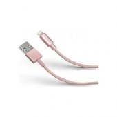 SBS 15490 TECABLEUSBIP5BP LİGHTNİNG APPLE ŞARJ VE VERİ KABLOSU 1 MT. PEMBE - 1