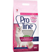 Proline - Bentonit Bebek Pudra Kokulu Kedi Kumu Kalın Taneli- 10 Lt - 1