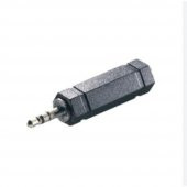 Vivanco 41065 5 02N 3,5Mm Fiş / 6.3Mm Jack Bağlantı Adaptörü Siyah - 1