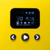 Bob Tezgahüstü Su Bağlantısı Gerektirmeyen Mini Bulaşık Makinesi, Siyah - Sarı - 2