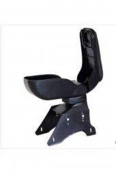 Tüm Araçlarla Uyumlu Oto Kol Dayama Bardaklı Kolçak Siyah Sürgülü - 3