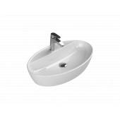 Turkuaz Seramik Cerastyle One 67 x 42 cm Tezgah Üstü Çanak Lavabo - 1
