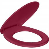 Rona Parlak Bordo Tisa ThermoPlast Standart Klozet Kapağı (Üstten Monte) - 2