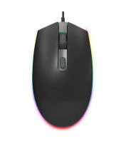 DEXIM DMA0019 FX-83 USB KABLOLU SİYAH MOUSE IŞIKLI - 1