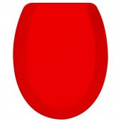 Rona Kırmızı Tisa ThermoPlast Standart Klozet Kapağı (Üstten Monte) - 1