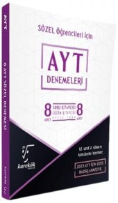 Karekök Yayınları AYT Sözel Özel 8 li Paket Deneme - 1