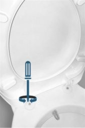 Rona Tisa ThermoPlast Standart Klozet Kapağı (Üstten Monte) - 3