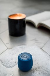 Mino X Suya Dayanıklı Bluetooth Hoparlör Lacivert - 5