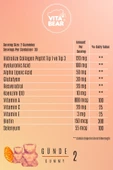 Vita Bear Beautiful Bear Cilt Vitamini 60 Adet Gummies - 3