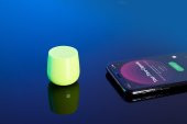 Mino Bluetooth TWS Hoparlör Fosforlu Sarı - 2