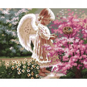 Düş Bahçesinde Bir Melek Sayılarla Boyama Seti thumbnail 1