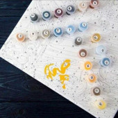 Düş Bahçesinde Bir Melek Sayılarla Boyama Seti thumbnail 4