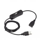 Anahtarlı Usb Uzatma Kablosu 3 metre - 1