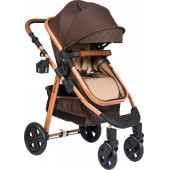 Ottoplus OP470 Travel Sistem Bebek Arabası Kahverengi - 2