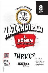 Ankara Yayıncılık Lgs Kazandıran 8.sınıf 1.dönem Türkçe Soru Bankası - 1