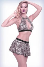 ASM1154 Kadın Leopar Kışkırtıp Çagıran İkili Takım thumbnail 5