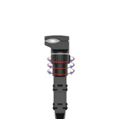 LinkTech H765 Dikiz Aynası Araç İçi Telefon Tutucu Siyah - 4