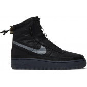 Nike siyah Air Force 1 Shell Kadın spor ayakkabı - 3