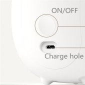 Geyik Tasarımlı Beyaz Işık 3 Kademeli Silikonlu Gece Lambası - 2