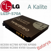 Lg Lgip-570A Batarya Kc550 Kc780 Kf700 Kp500 Kx500 Kc560 Kv50 Uyumlu Yedek Batarya - 1