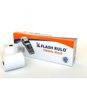 Flash Rulo 100 Adet 10 Paket 56 x 16 Yazar Kasa ve Pos Makinesi Termal Kağıt Rulosu - 5