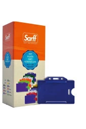 Sarff Kart Kabı Muhafaza Yatay Lacivert Yatay Kart Kabı (50 Li Paket) thumbnail 1