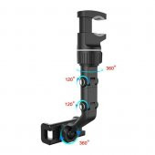 LinkTech H785 Premium Dikiz Aynası Araç İçi Telefon Tutucu - 5