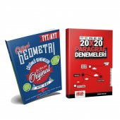 Orjinal TYT AYT Geometri ve AKM Paragraf Deneme Seti 2 Kitap - 1