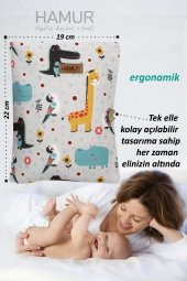 Anne Bebek Bakım Çantası Yenidoğan Alt Açma Değiştirme Düzenleyici Çantası Organizer Animal - 5