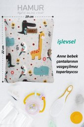 Anne Bebek Bakım Çantası Yenidoğan Alt Açma Değiştirme Düzenleyici Çantası Organizer Animal - 7