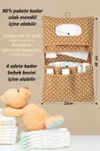 Anne Bebek Bakım Çantası Yenidoğan Alt Açma Değiştirme Düzenleyici Çantası Organizer Kuğu thumbnail 5